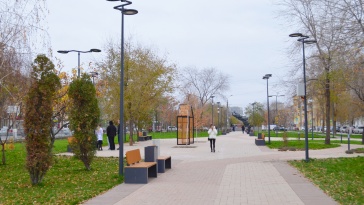 Благоустройство проспекта Металлургов